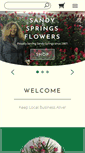 Mobile Screenshot of flowersofsandysprings.com